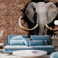 Decorate Your Home with 3D Elephant Wallpaper