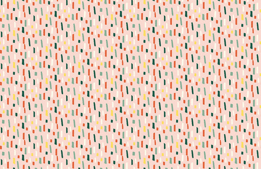 Multi-colored Strokes Wallpaper Art Decor