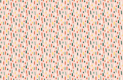 Multi-colored Strokes Wallpaper Art Decor