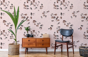 Abstract Boho Chic Mural Wallpaper