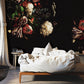 Purchase mural wallpapers with flowers for your bedroom online.