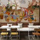 Mural Wallpaper of Persian Picnic Party for Home Decoration