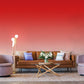 Red Wallpaper Mural with Gradient Ombre, Suitable for Home Decoration