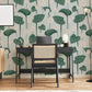 Home Decoration Featuring a Lotus Leaf Wallpaper Mural