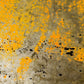 Wallpaper mural featuring an aged yellow paint finish, perfect for decorating a room.