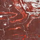 Wallpaper Mural for Home Decoration Featuring a Cracked Red Paint Finish