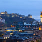 Wallpaper Mural of the Edinburgh Castles Scenery, for Use in Home Decoration