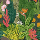 Wallpaper Mural of a Flowering Bush to Adorn Your Home for the Holidays