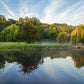 Wallpaper Mural of Natural Park Scenery, Suitable for Home Decoration