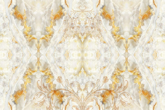 Royal Platinum Marble Printed Wallpaper Mural for Interior Design of Homes.