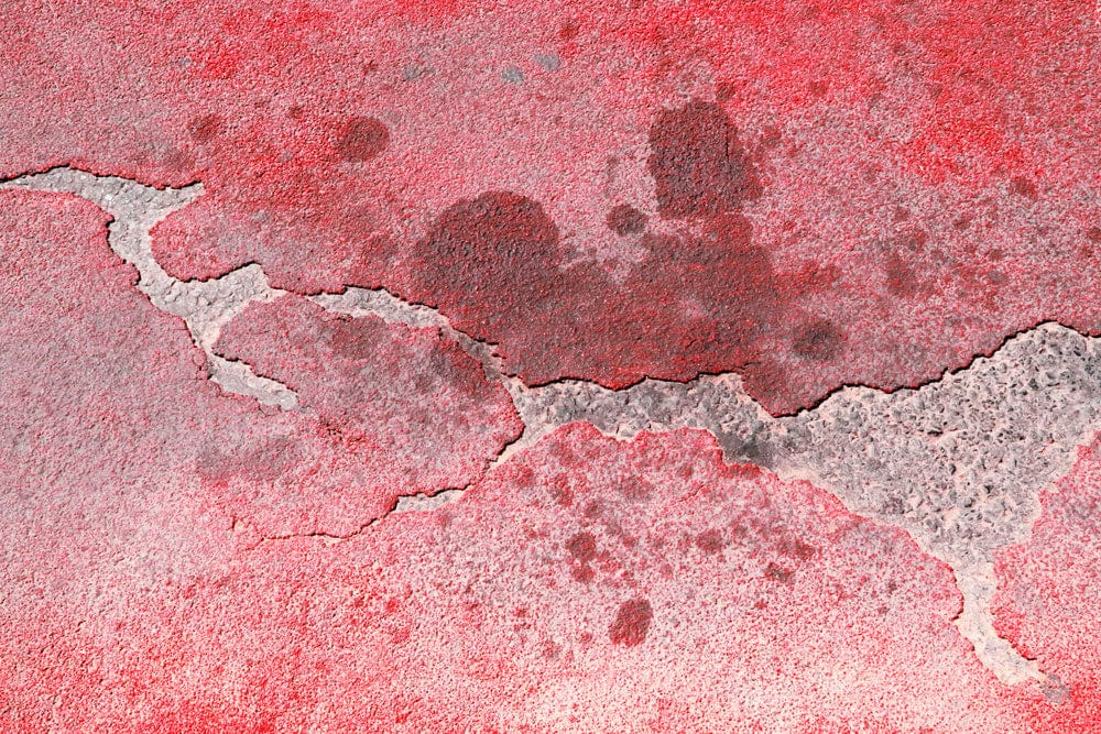 Abstract Red Textured Mural Wallpaper