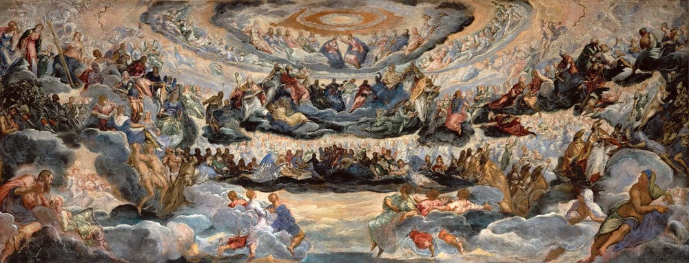 The Heaven Wallpaper Mural for Use in Interior Design.