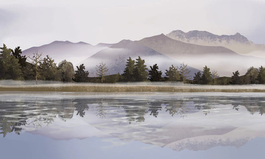 Wallpaper mural featuring a natural landscape depicting the Mountain of Mystery.