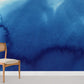 Ombre Blue Ink Wall Mural For Room