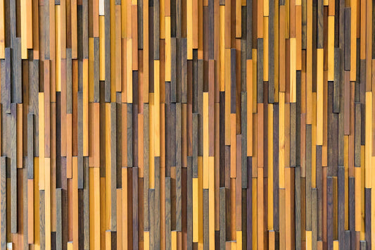 Wooden effect wallpaper home decor