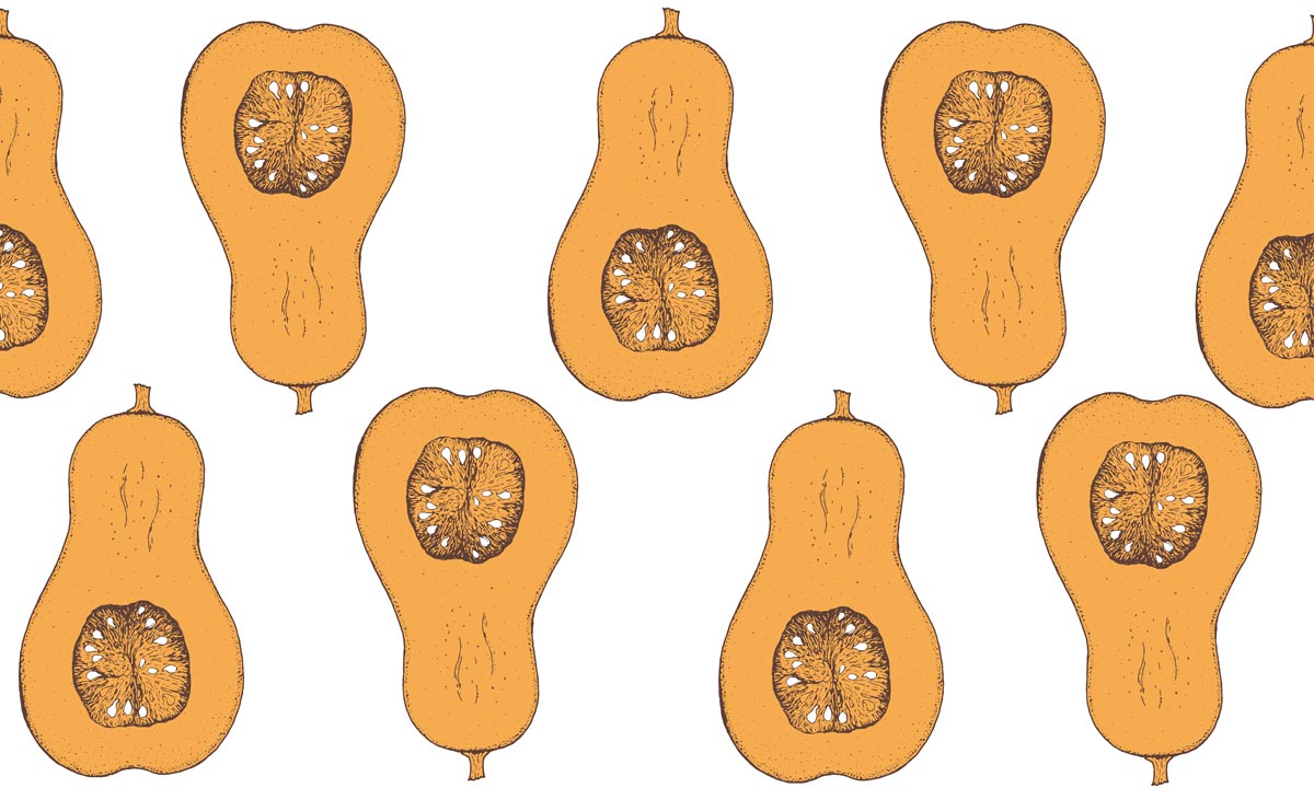 Quirky Pear Pattern Kitchen Mural Wallpaper