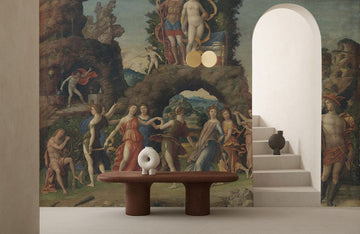 Renaissance Mythical Figures Mural Wallpaper