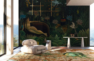 Tropical Jungle Botanical Wallpaper Mural