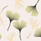 Ginkgo Leaf Pattern Wallpaper Home Decor