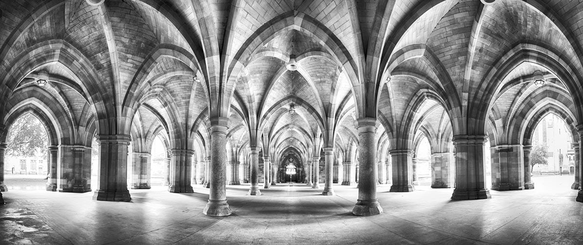 grey Glasgow view landscape photo murals design