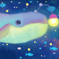 Whale Lamp Wallpaper Mural