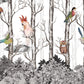Birds' Forest Wallpaper Mural