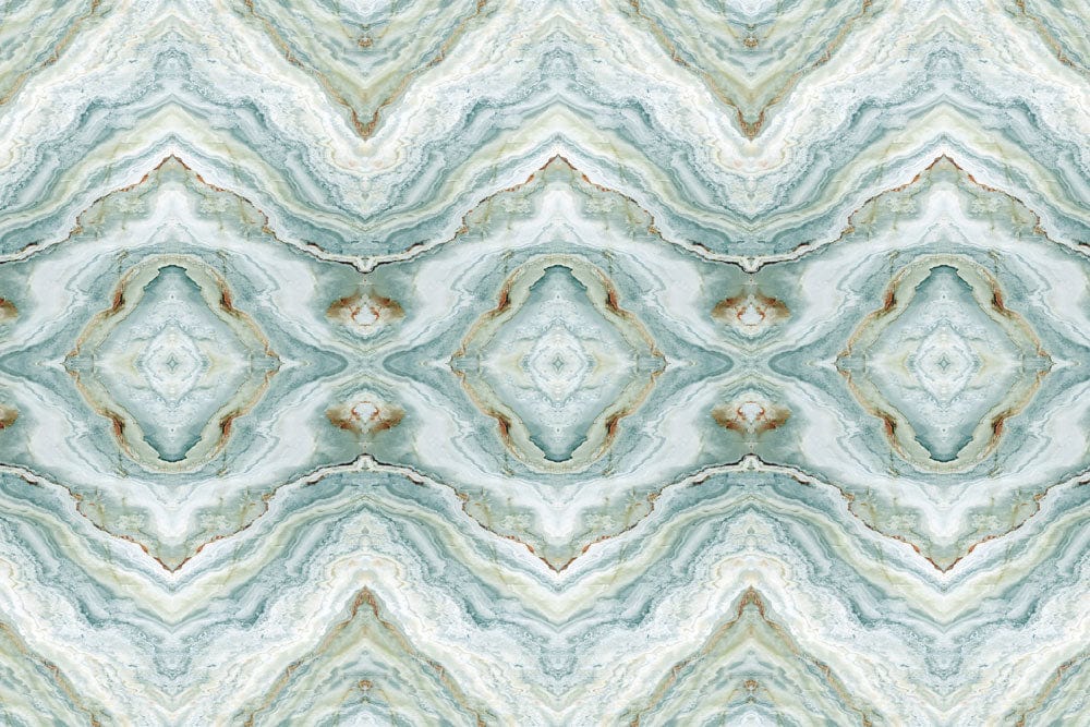 Abstract Ocean Marble Geometric Mural Wallpaper