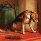 oil painting dog wall Murals for wall decor