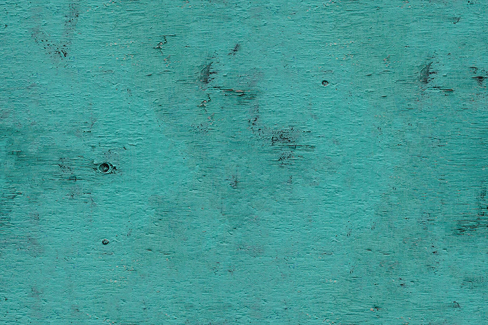 Rustic Teal Wood Texture Mural Wallpaper