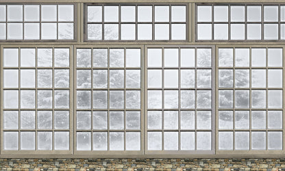 Snow Park Landscape Wallpaper Mural Art Design