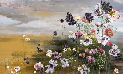 personalised floral wallpaper for the house interior