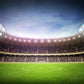 Plain Wallpaper Depiction of a Stadium Lit Up at Night