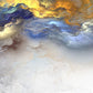 abstract clouds wall mural home interior decoration