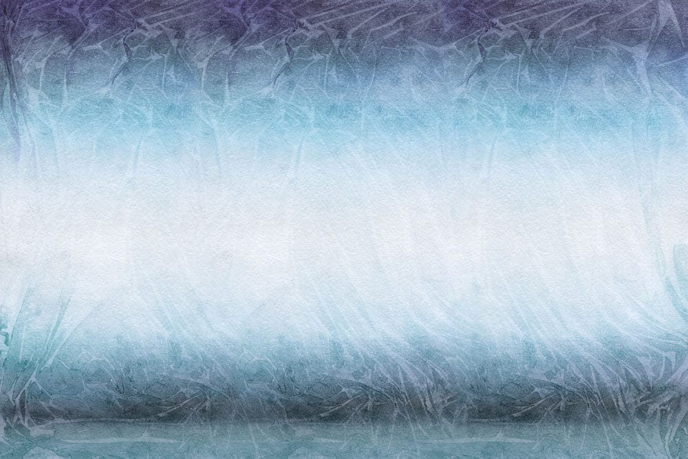 Abstract Icy Blue Texture Mural Wallpaper
