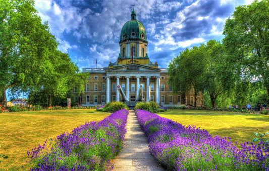 colorful london park view customized wallpaper