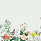 Animate Flowers Wallpaper Mural Custom Design Art
