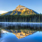Lake & Mountain Landscape Wallpaper Design Art