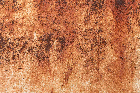 Rustic Burnt Orange Textured Mural Wallpaper