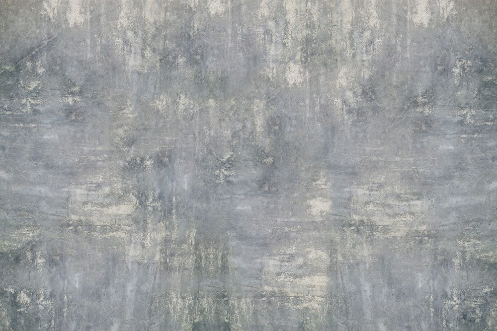 Abstract Grey Textured Brush Mural Wallpaper