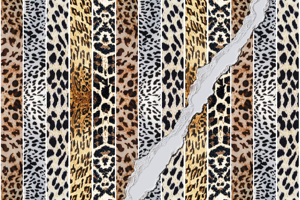 Luxuriöser exotischer Tierprint Wandbelag