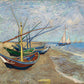 Sailboats oil painting wall Murals for wall