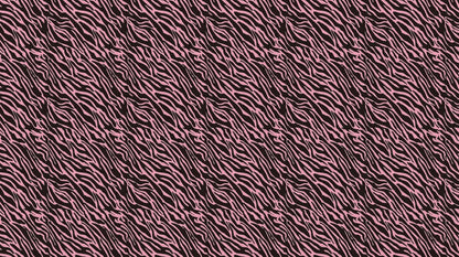 Wallpaper mural for home decoration featuring pink fur and animal skin.