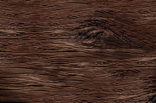 Rustic Dark Wood Grain Mural Wallpaper