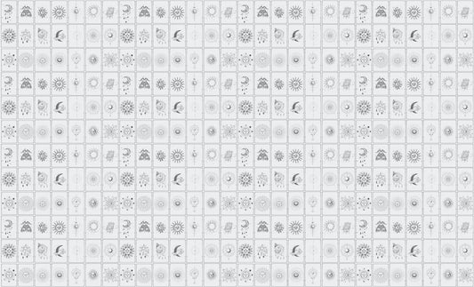 Astrology Pattern Wall Murals Art Design