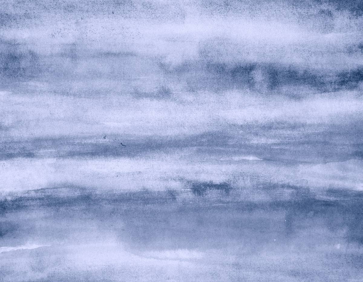 Abstract Ocean Waves Grey Mural Wallpaper