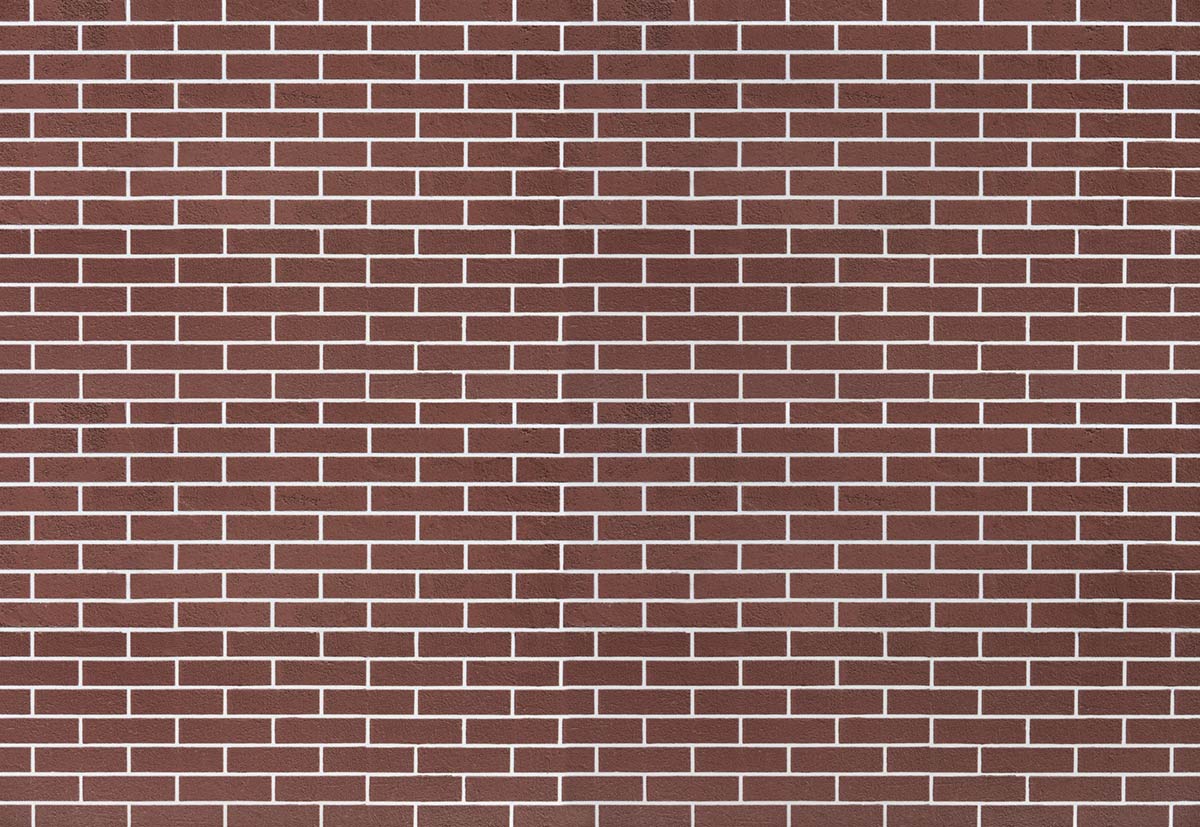 Rustic Red Brick Wallpaper Mural