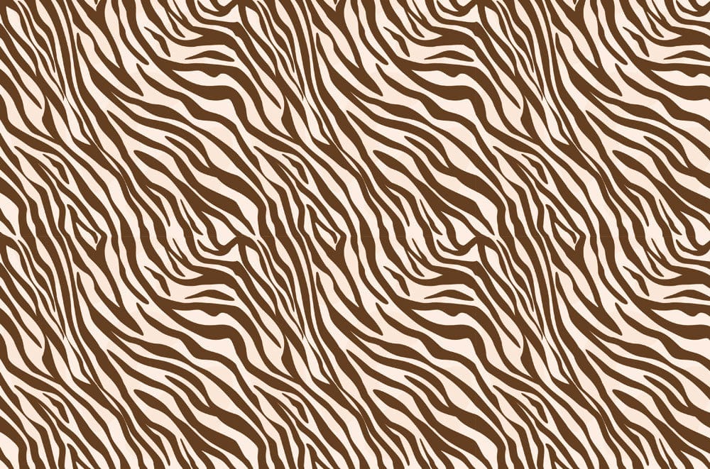 Wallpaper with a brown tiger ufr design for the house.
