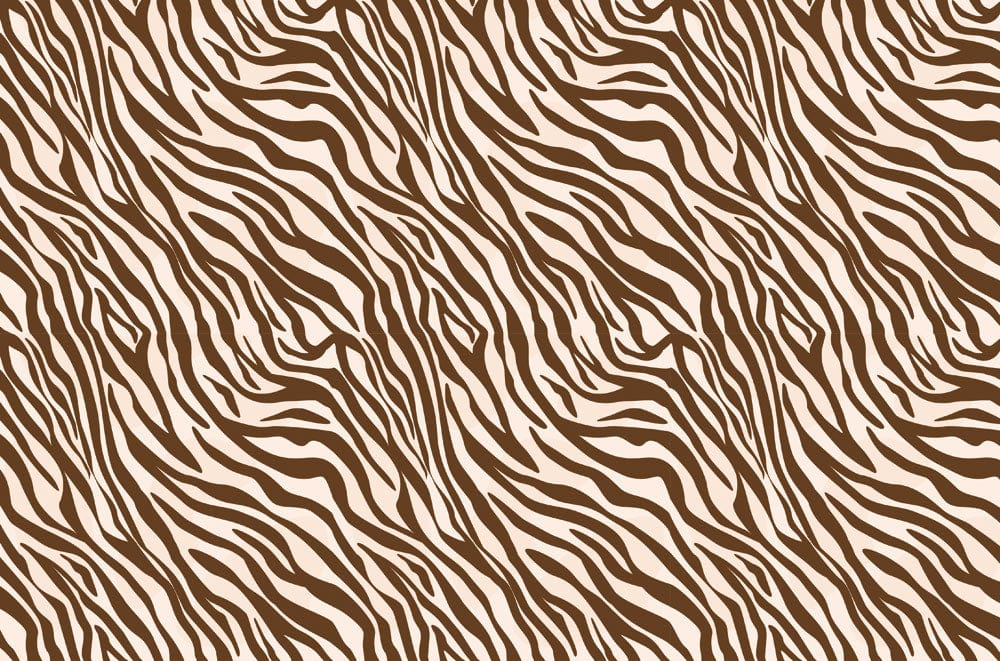 Abstract Zebra Stripe Pattern Mural Wallpaper