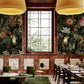 Exotic Jungle Animal Floral Mural Wallpaper