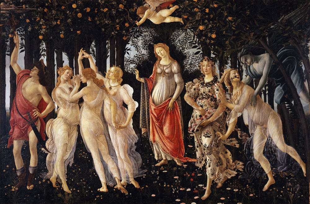 Renaissance Art Mythical Mural Wallpaper
